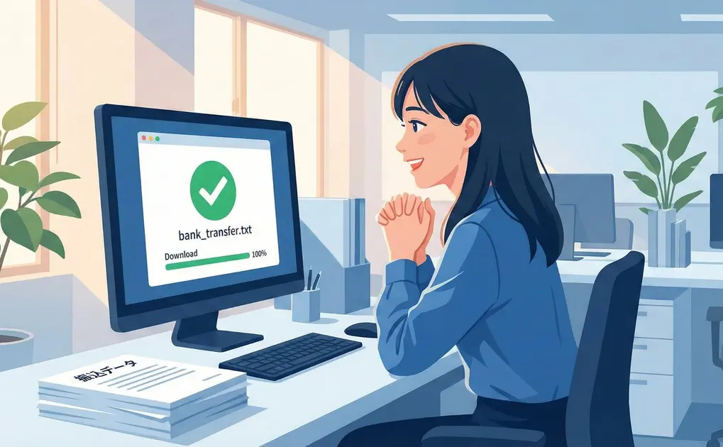 【実体験】全銀フォーマットの作り方がわからない…経理1年目の私が「30分で解決」した方法